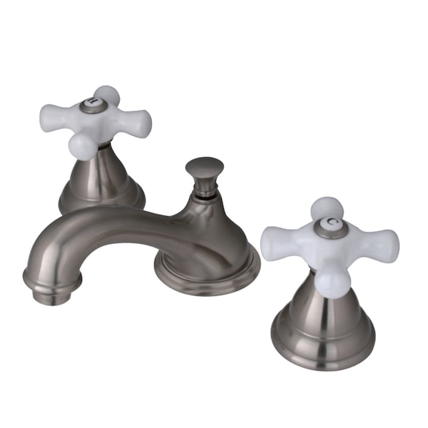KS5568PX 8" Widespread Bathroom Faucet, Brushed Nickel